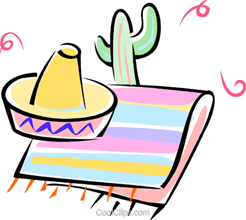 Blanket Clipart Mexican Blanket - Пнг Мексика (480x430)