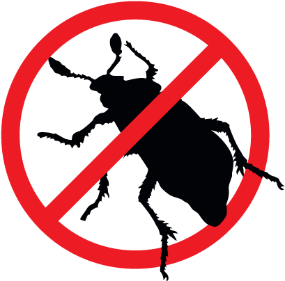 Fleas And Ticks - Pest Clip Art (422x418)