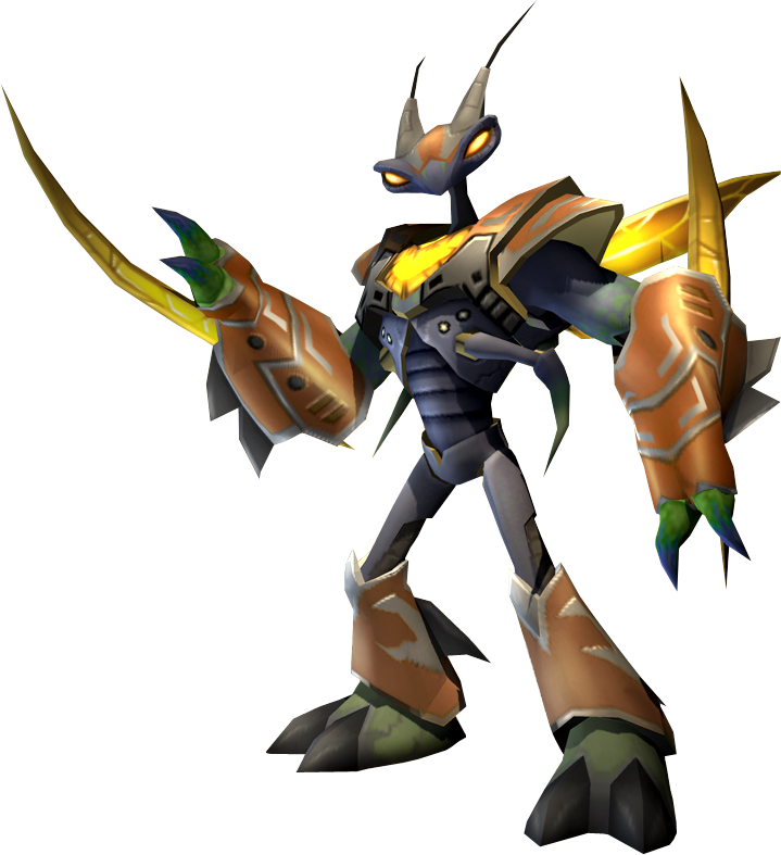 Eviscerator's Factsheet - Ratchet - Deadlocked - Ratchet - Ratchet And Clank Gladiator Bosses (719x787)