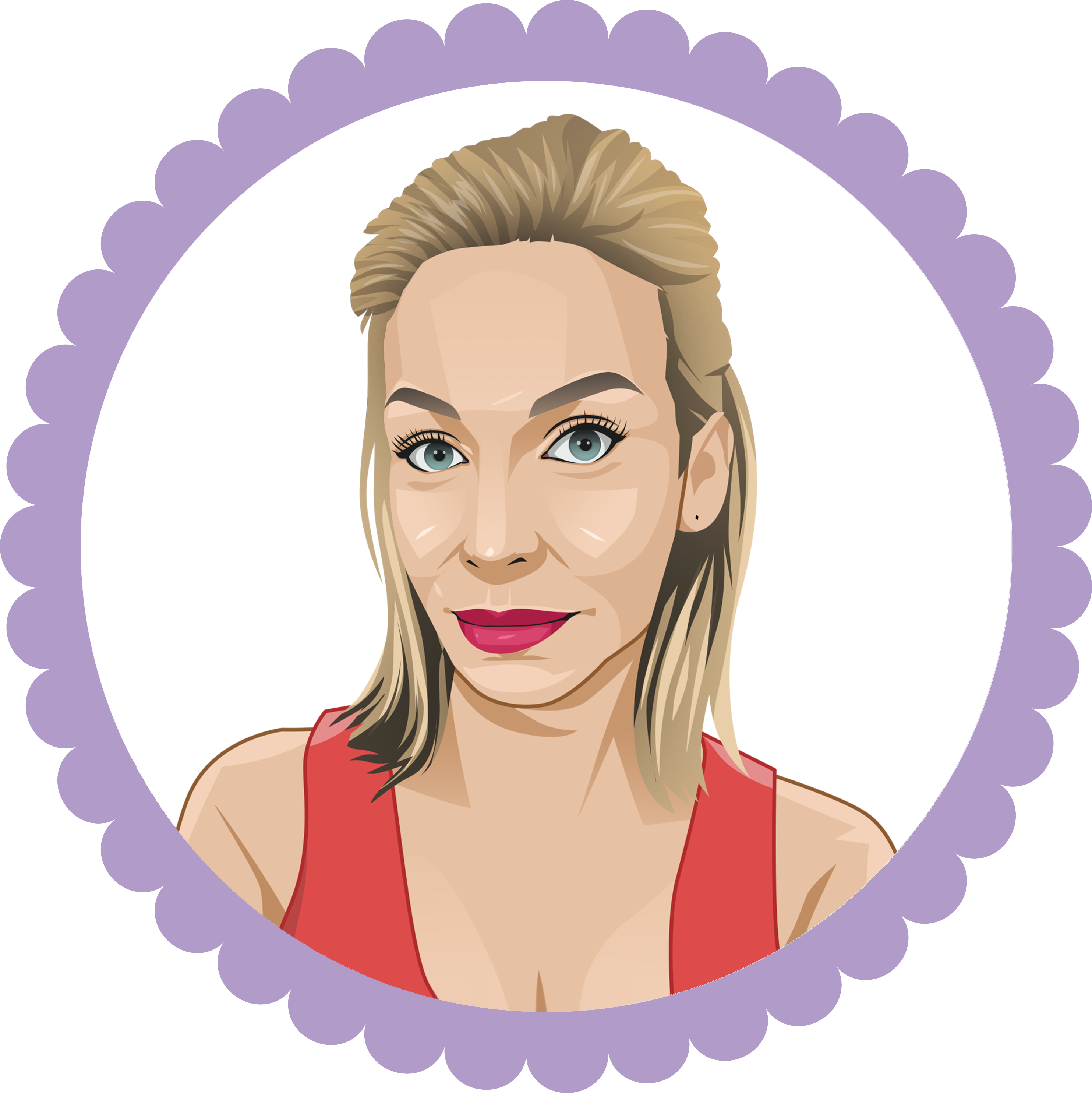 Bonnie Stuart - Simple Circle Border Png (2967x2969)