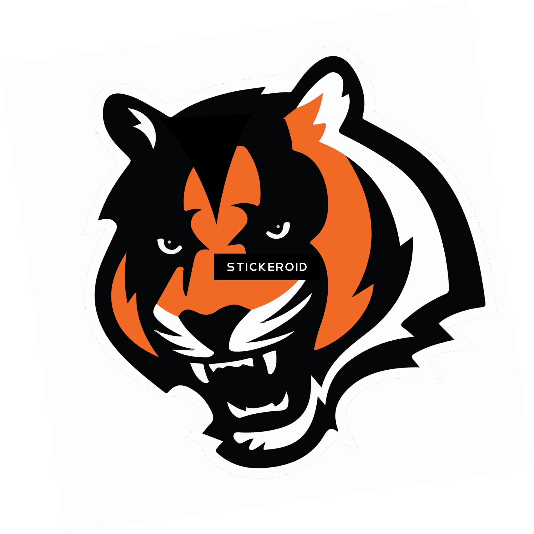 Cincinnati Bengals Football - Transparent Cincinnati Bengals Logo (1806x1807)
