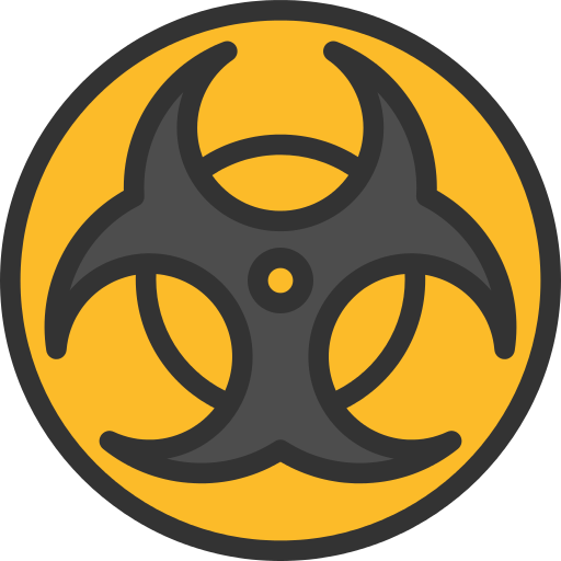 Biohazard Png File - Toxic Icon (512x512)