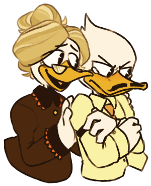Una Piccola Svista - Grandma Duck (400x394)