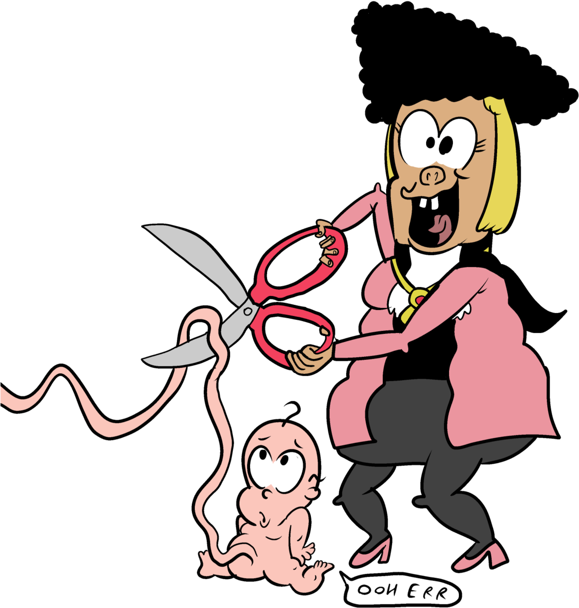 My Friend @miowbuzzsmugg Asked Me To Draw A Mayor Cutting - Cartoon (1280x1329)