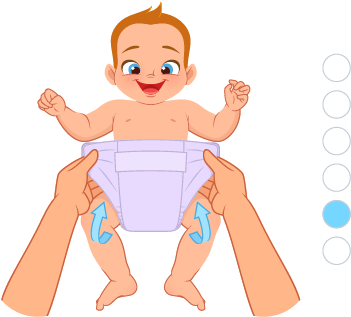 If You're Using Nappy Pins, Put A Few Of Your Fingers - Cartoon (401x316)