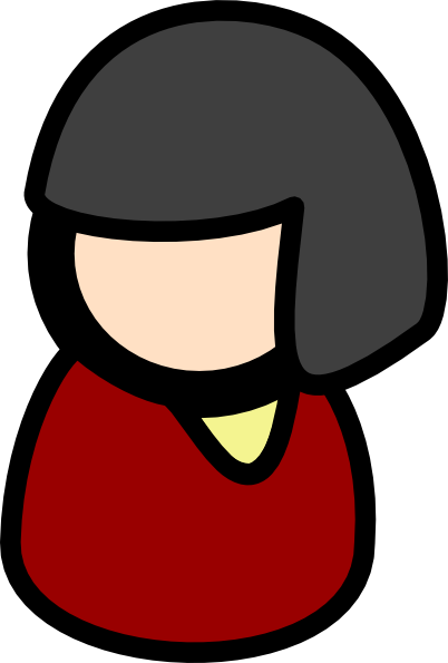 Woman Symbol 1 Clip Art At Clker Com Vector Clip Art - Clip Art (402x595)