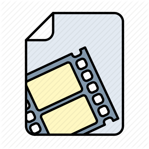 Film Icon - Illustration (512x512)