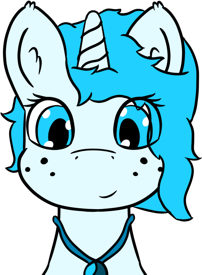 Alicorn, Amulet, Artist - Cartoon (1024x1024)