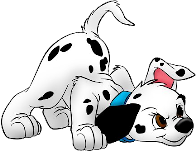 400 X 311 2 - 101 Dalmatians No Background (400x311)