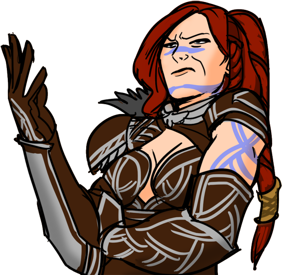 My Hair Color Is Dark Brown But People Call Me Ginger - Guild Wars 2 Reaction (600x600)