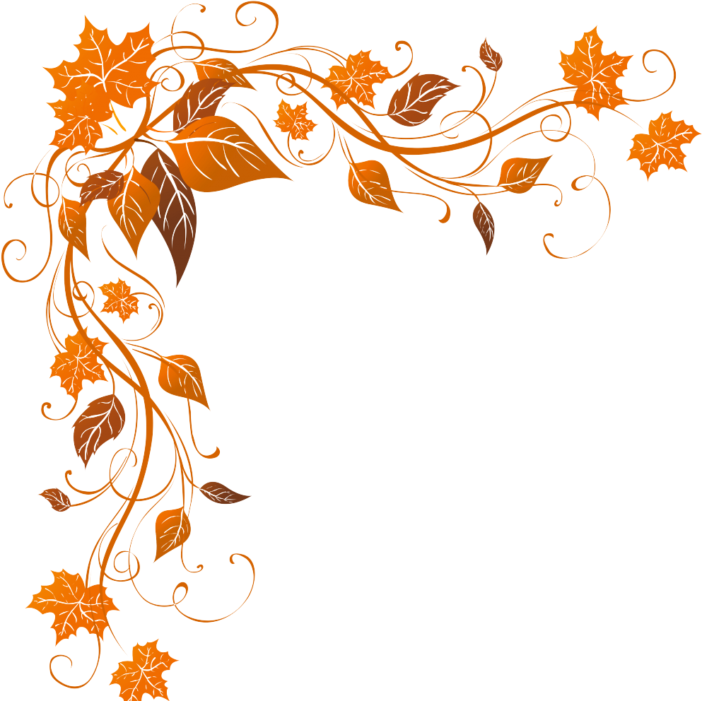 Decoration X Dumielauxepices Net - Fall Leaves Corner Png (1024x1024)