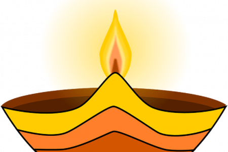 Indian Traditional Oil Png K Pictures Full - Diya Clipart (450x300)