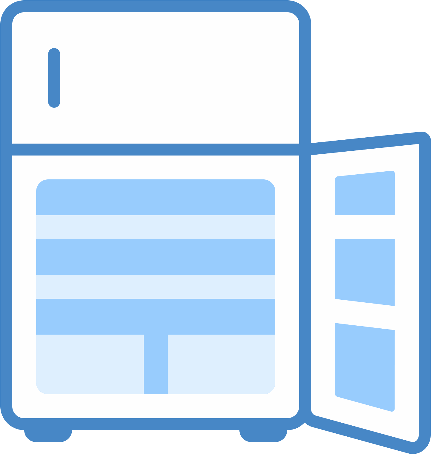 1600 X 1600 12 - Open Fridge Icon (1600x1600)