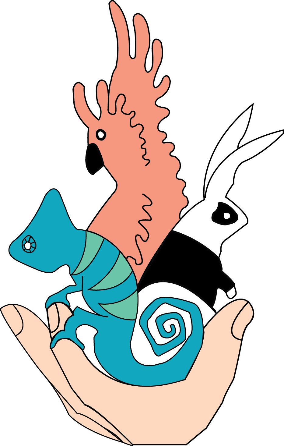 Exotic Animal Care Art (933x1464)