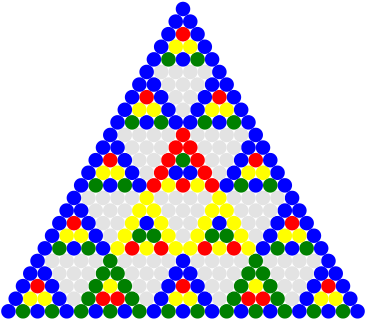 It's A Little Hard To See What's Going On There, So - Sierpinski Triangle (400x349)