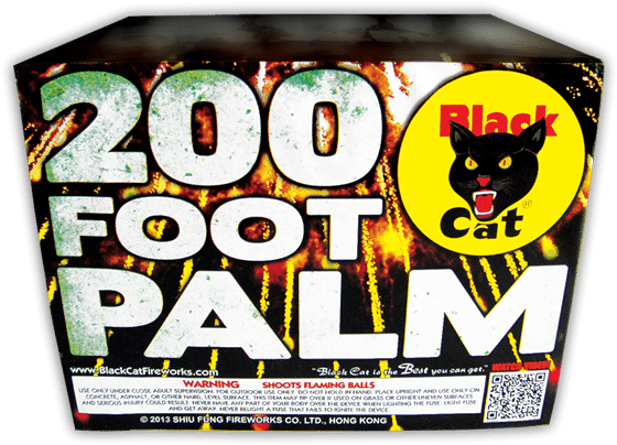 200 Foot Palm 15's Bc - Black Cat Fireworks (600x600)