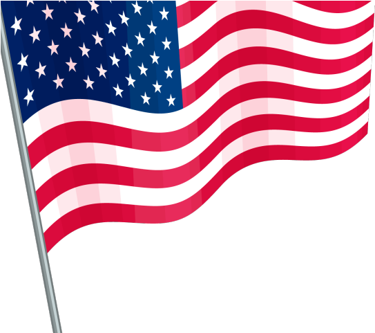 United States Clipart Vector - American Flag Clip Art (640x480)