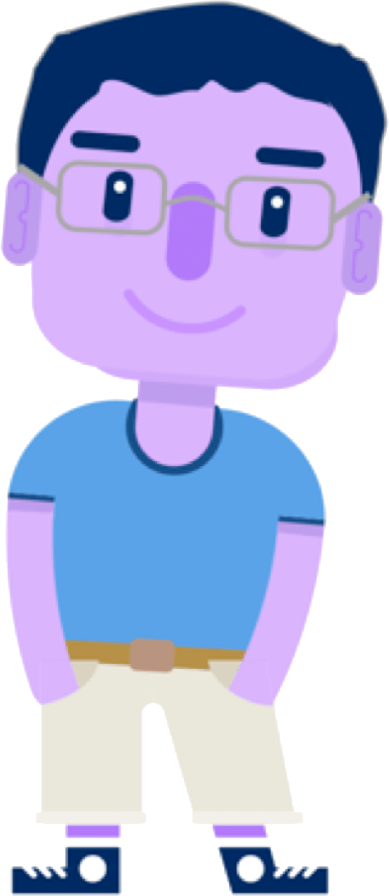 These Resources Were Developed With - Cartoon (562x1294)