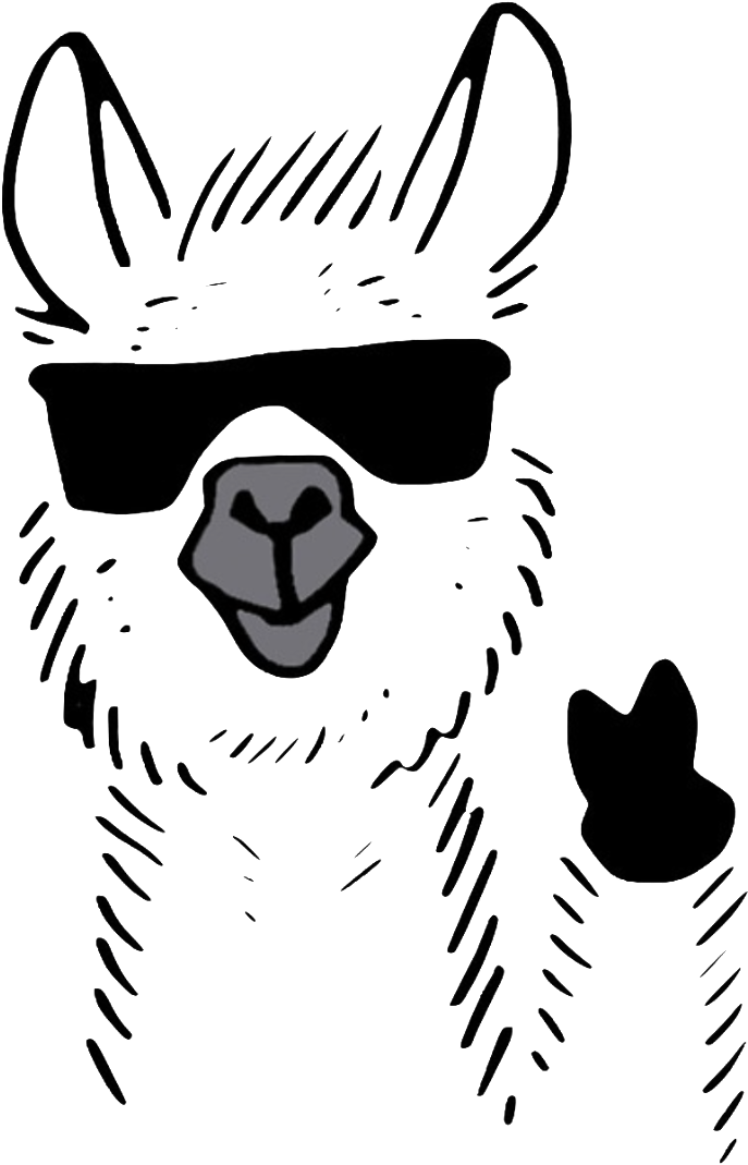 Llama Clipart Head Llama Head Transparent Free For - No Drama Llama Clipart (742x1137)