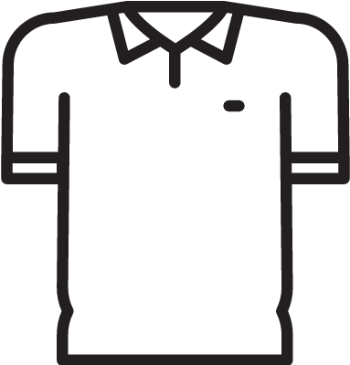 Short Sleeve T-shirt Vector - Men's Fashion Icon Svg (400x399)