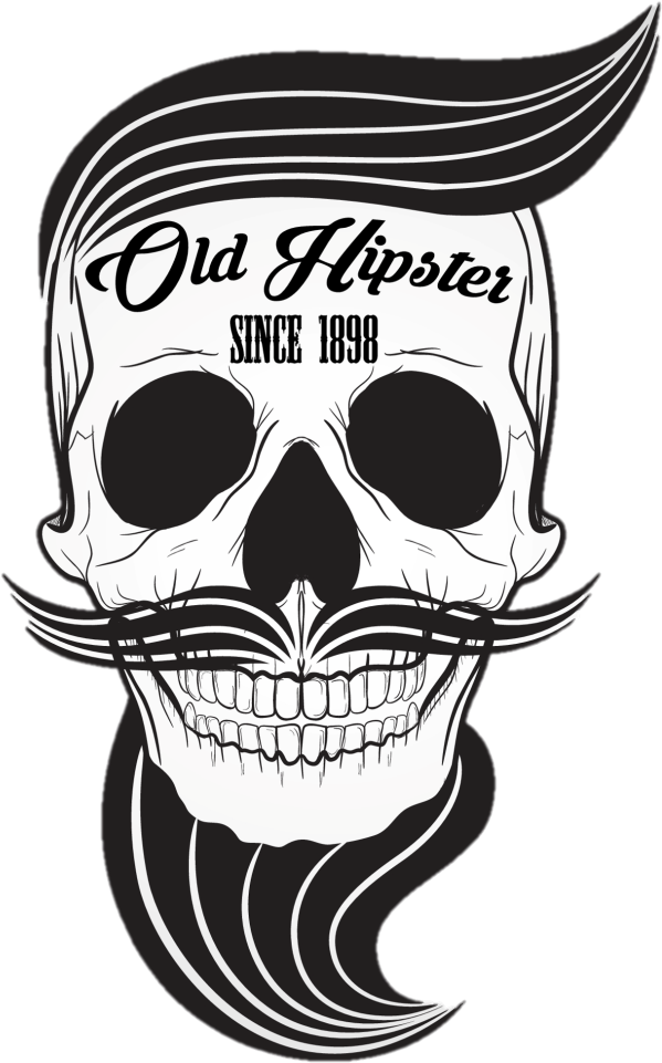 The Original Hipster - Calavera Hipster Png (1024x1024)