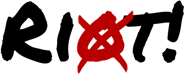 Riot Logo Hires - Riot Logo Hires (600x241)