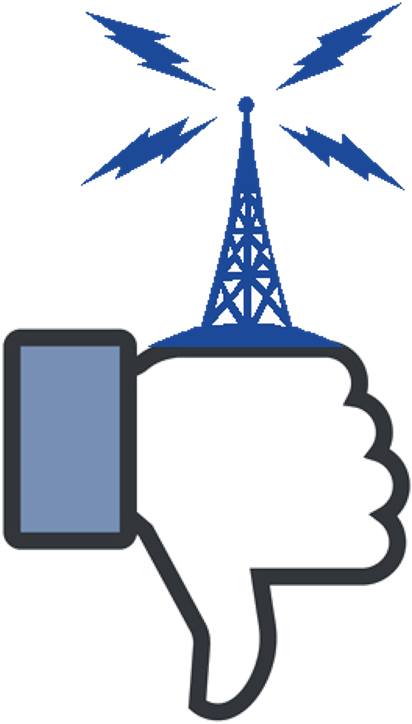 After Reading This, Ask Yourself - Cartoon Radio Tower (561x741)