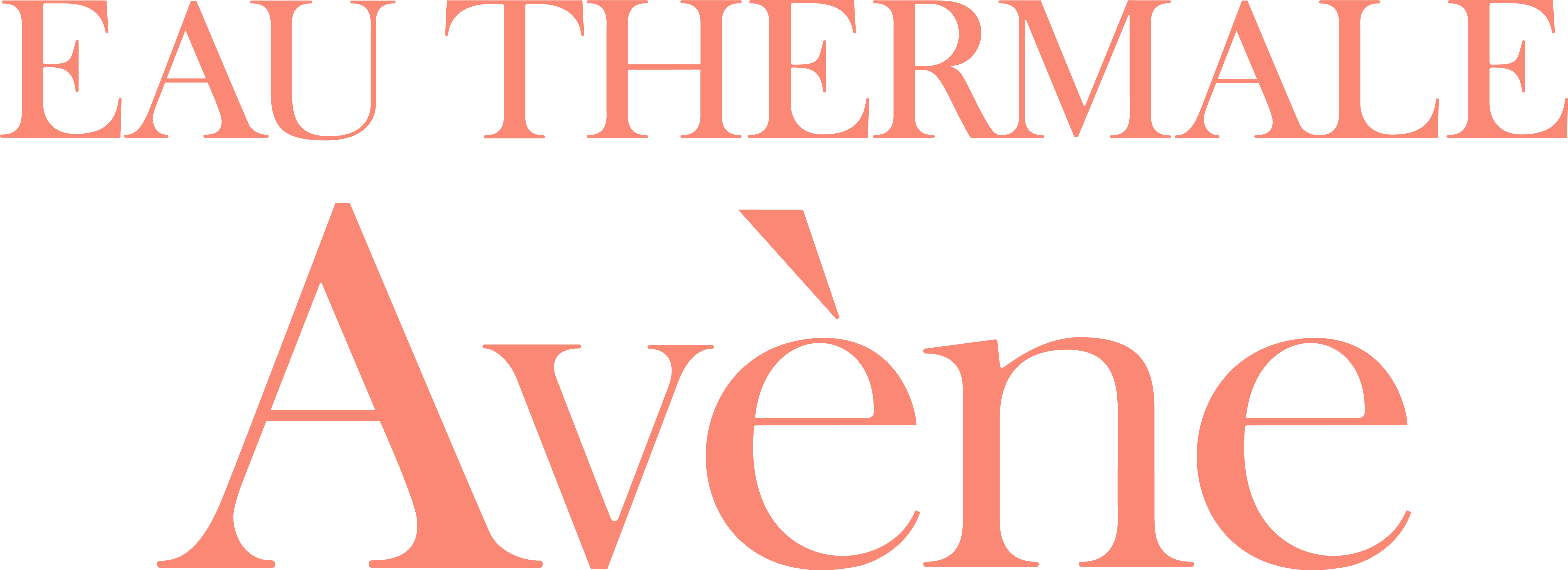 Logo Avene Png - Avene Logo (6000x2250)