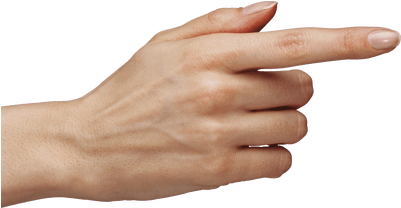 Isolated Pointing Finger Transparent Png Stickpng - Hand With Gun Png (400x400)