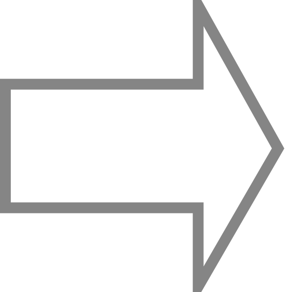 Free Vector Right Clip Art - White Arrow Pointing To The Right (582x595)