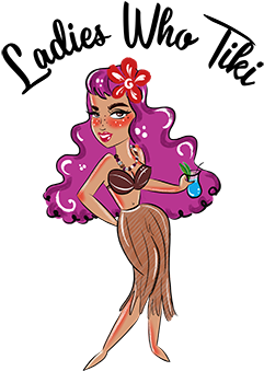 Ladies Who Tiki - Cartoon (400x400)