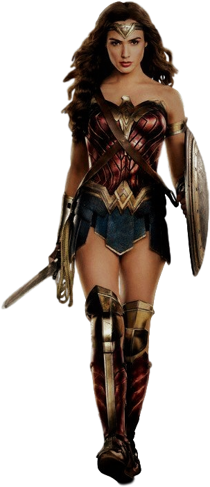 Transparent Wonder Woman - Wonder Woman Gal Gadot Png (540x745)