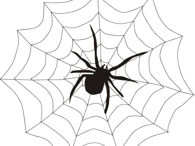 Sauce Clipart Gravy Boat - Spider On A Web Clipart (640x480)
