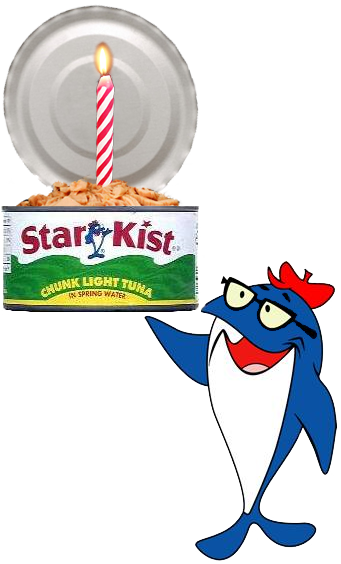 Pin Tuna Can Clipart - Charlie The Tuna (341x564)