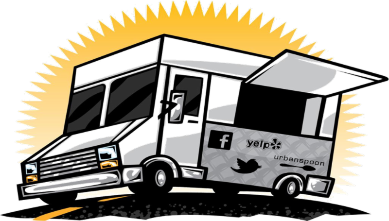 Join Us In The Church Parking Lot On Saturday, May - Food Truck And Social Media (800x455)