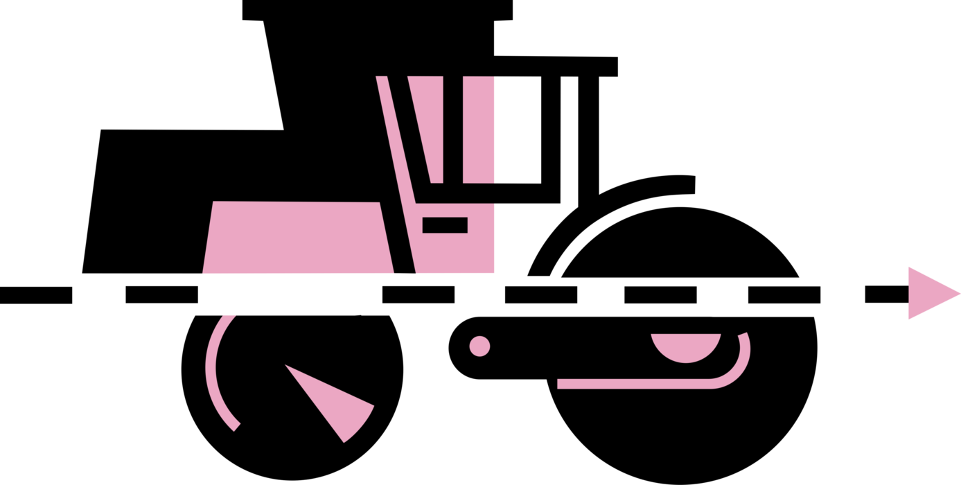 Vector Illustration Of Construction Industry Heavy - Graphic Design (1387x700)