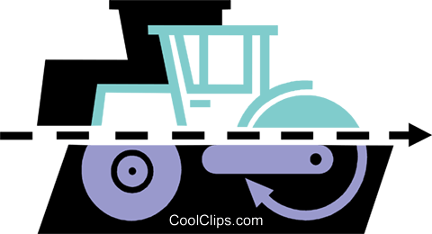 Steam Rollers Royalty Free Vector Clip Art Illustration - Graphic Design (480x260)