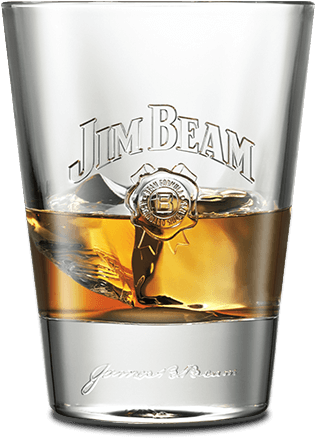 Jim Beam Single Barrel Straight Bourbon Whiskey Ⓒ - Jim Beam Whisky Glass (600x600)