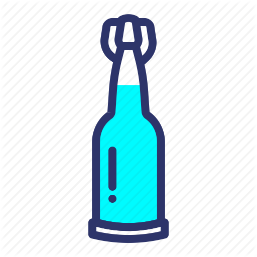 Bottle Clipart Bottle Beer Whiskey - Glass Bottle (512x512)