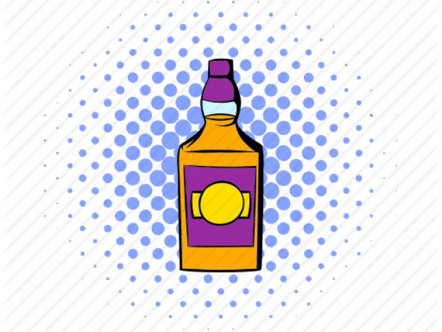 Whiskey Clipart Alcohol Bottle - Comic Thumbs Up Png (640x480)