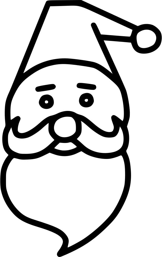 Santa Claus Beard Cap Comments - Santa Claus Beard Cap Comments (618x980)