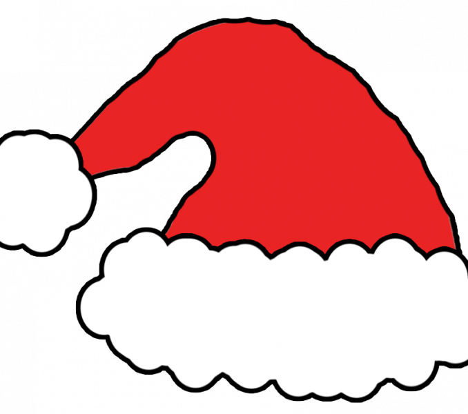Santa Hat Template Santa Hat Clipart Svg Collection - Santa Hat Svg Free (678x600)