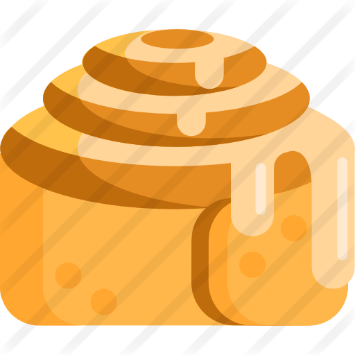 Cinnamon Roll Free Icon - Bun (512x512)