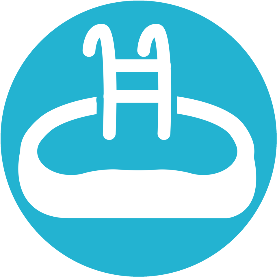 Swimming Pool , Png Download - Circle (959x959)