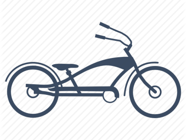 Pushbike Clipart Chopper - Bicycle (640x480)