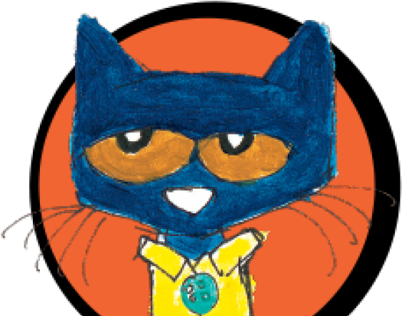 Black Cat Clipart Translucent - Pete The Cat Transparent (640x480)
