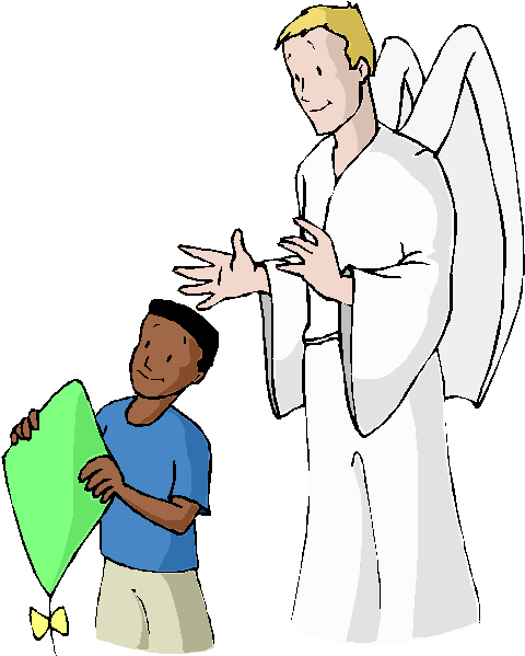 Romans 2 - 1 - Guardian Angel Clip Art (480x608)