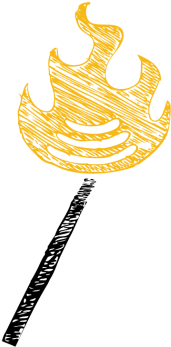 Illustration Of A Lit Match Where The Ux Camp Logo - Ux Camp Cph (540x540)