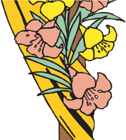 Lily Clipart Potluck - Clipart Transparent Transparent Background Easter Cross (640x480)