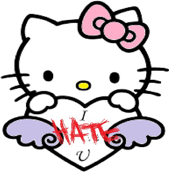 Largest Collection Of Free To Edit Hate Sleeping Alone - Colouring Pages Hello Kitty (640x658)